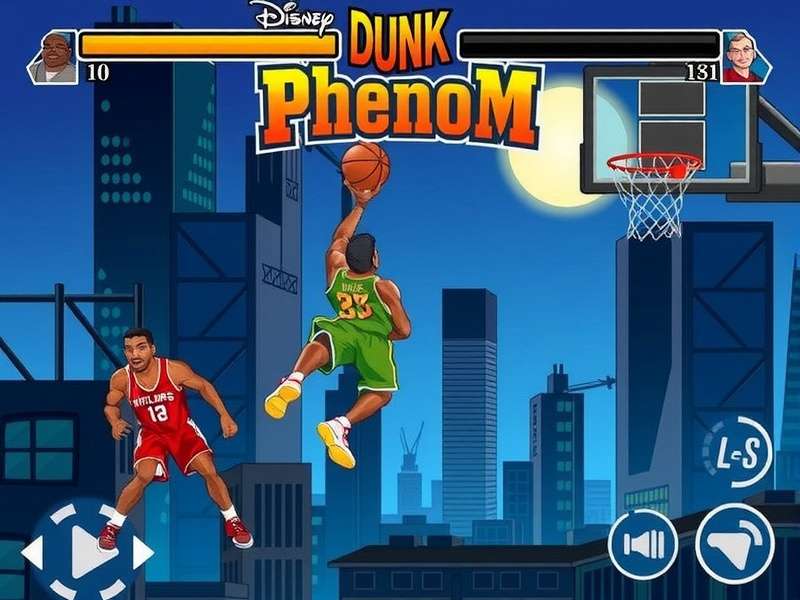 Slum Dunk Phenom Gameplay Screenshot